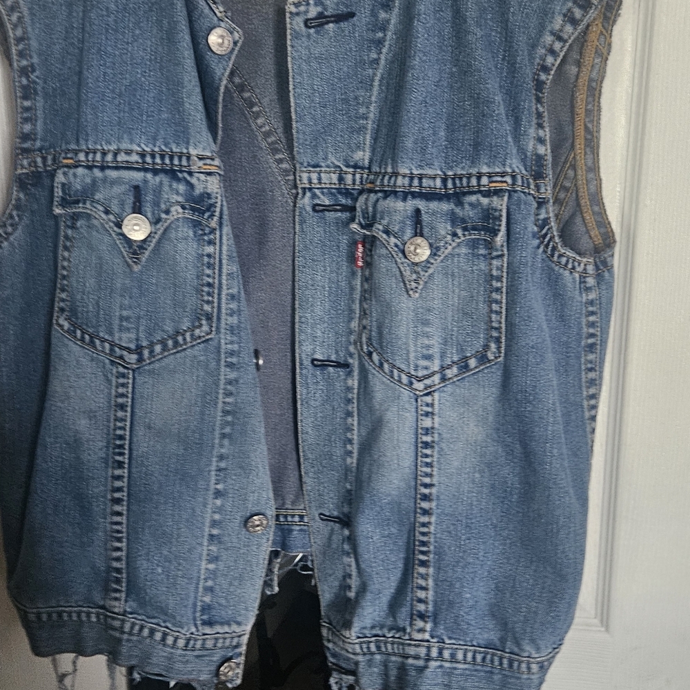 Levi's Blue Denim Jean Jacket for Women